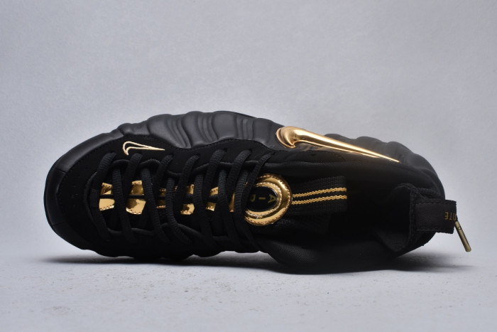 nike air foamposite one authracite black metallic gold 624041-009