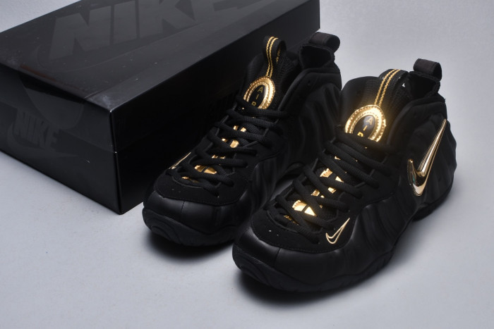 nike air foamposite one authracite black metallic gold 624041-009