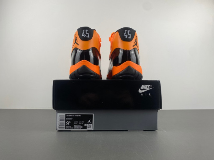 Air Jordan 11 Orange black CT8012-800