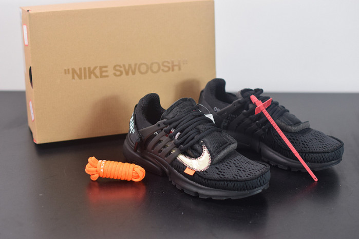 nike air presto off-white black aa3830-002