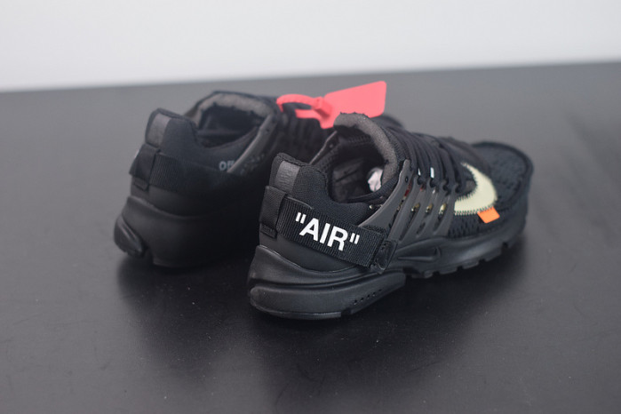 nike air presto off-white black aa3830-002