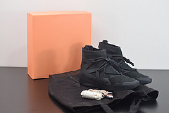 nike air fear of god 1 triple black ar4237-005