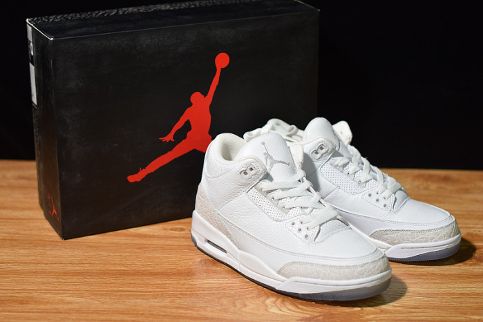 air jordan 3 retro pure white 136064-111