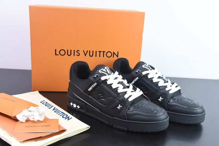 lv trainer sneakers