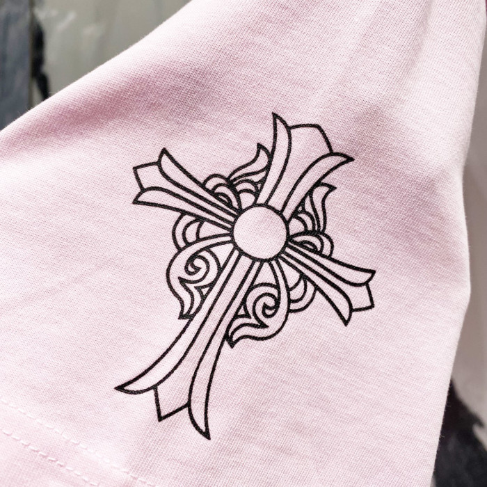 Ch*0me He**ts short sleeve shirt the make old cross-shaped letters cp00110