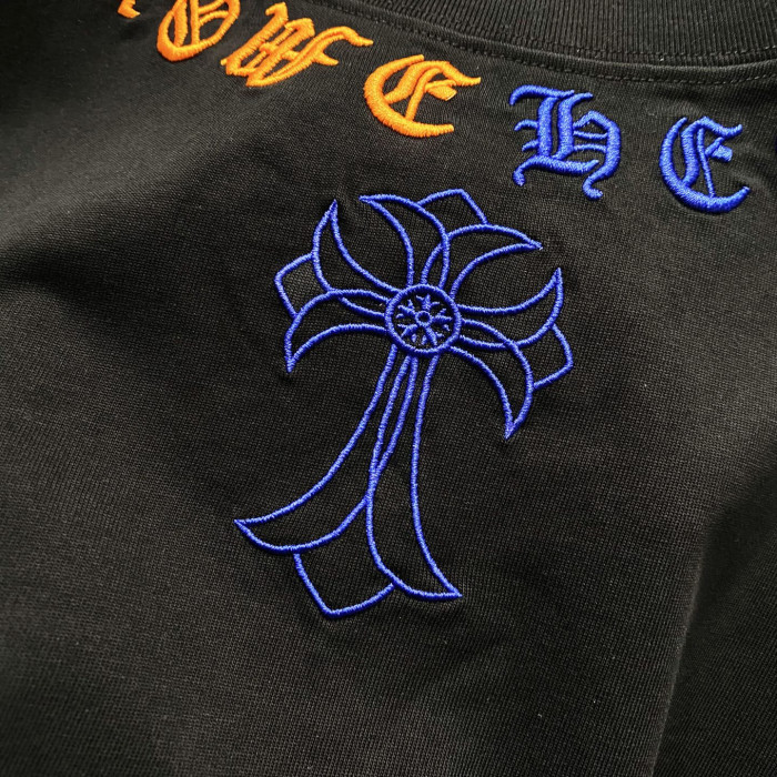 Ch*0me He**ts short sleeve shirt cross-shaped letters cp00111