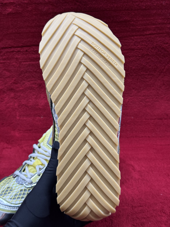 Bottega Veneta Orbit Silver Yellow bv25487