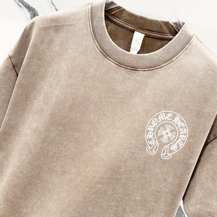 Ch*0me He**ts short sleeve shirt the make old cross-shaped letters cp00110