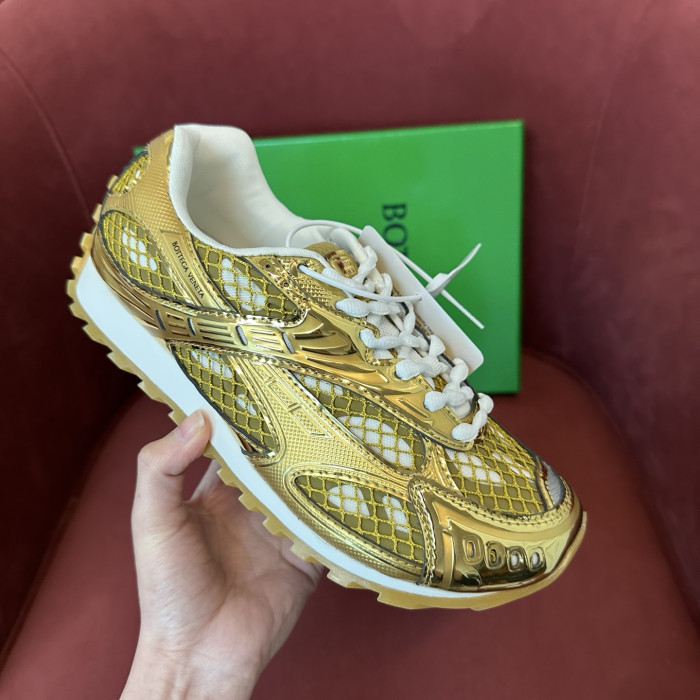 Bottega Veneta Orbit Runner Gold-White bv254811