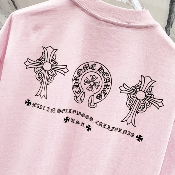 Ch*0me He**ts short sleeve shirt the make old cross-shaped letters cp00110