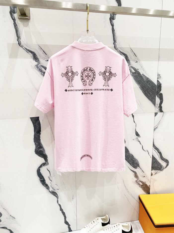 Ch*0me He**ts short sleeve shirt the make old cross-shaped letters cp00110