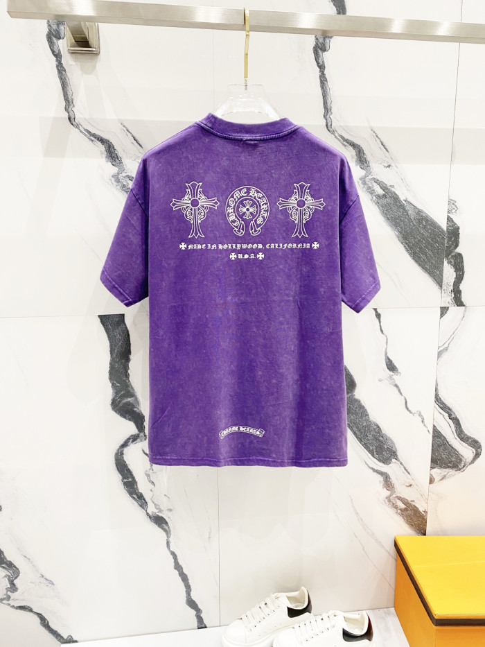 Ch*0me He**ts short sleeve shirt the make old cross-shaped letters cp00110