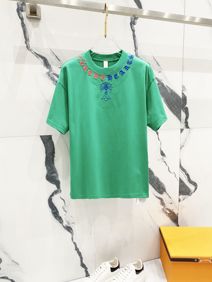 Ch*0me He**ts short sleeve shirt cross-shaped letters cp00111