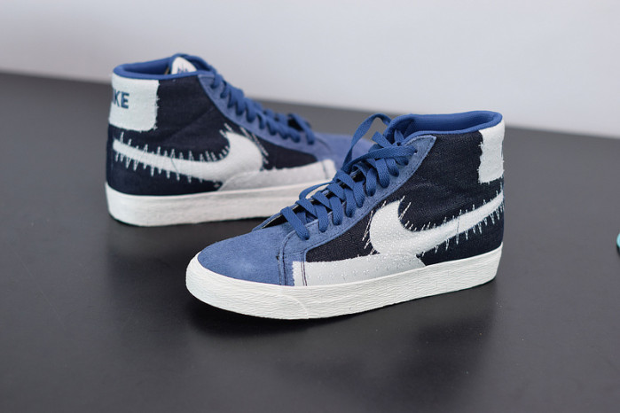nike sb zoom blazer mid sashiko mystic navy ct0715-400