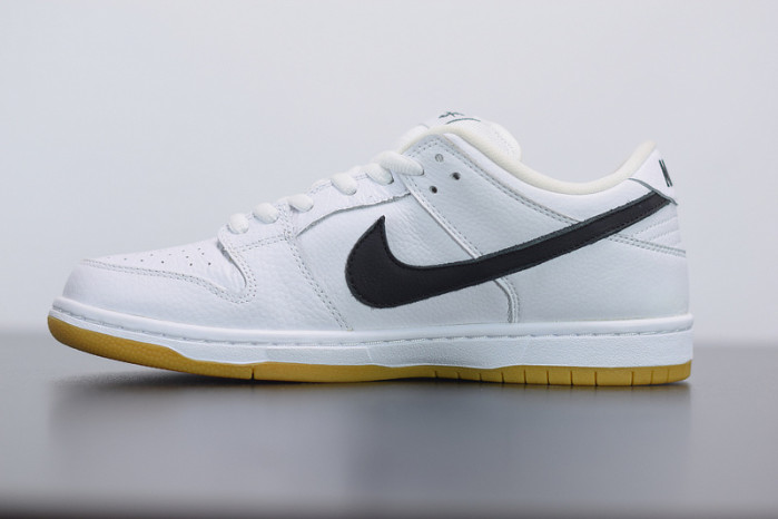 nike sb dunk low orange label white cd2563-100