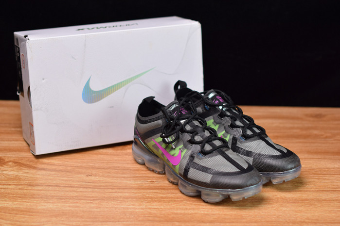 nike air vapormax 2019 premium black active fuchsia photo blue at6810-001