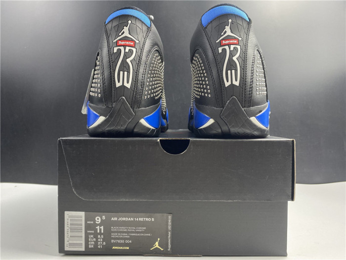 air jordan 14 retro black bv7630-004