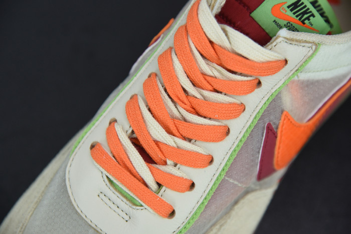 fragment design x sacai x nk ldwaffle orange dh1347-100