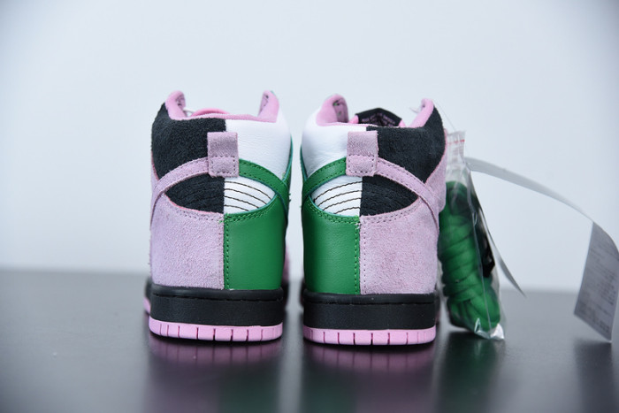 nike sb dunk high invert celtics cu7349-001