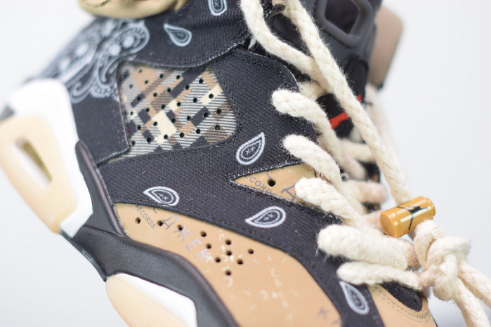 travis scott x air jordan 6 "paisley print" ct5058-001
