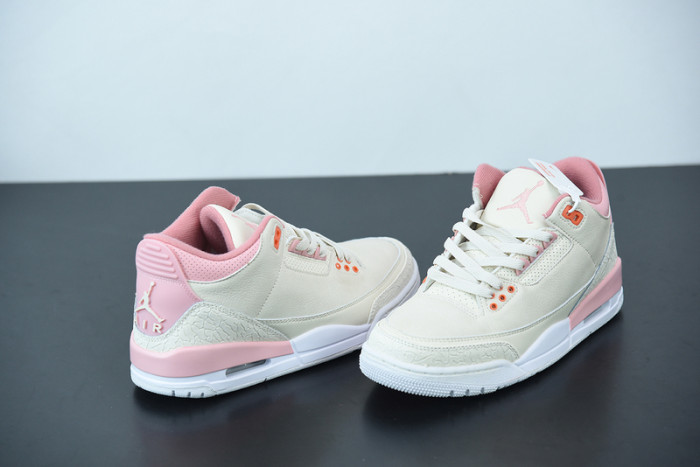 air jordan 3 retro sail rust pink ck9246-116