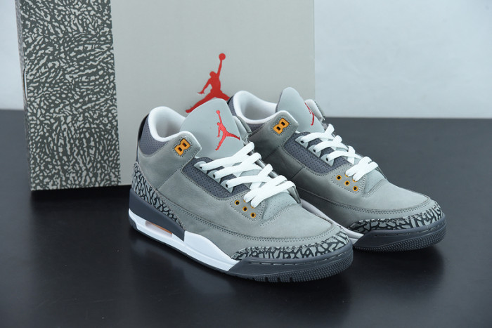 air jordan 3``cool gray