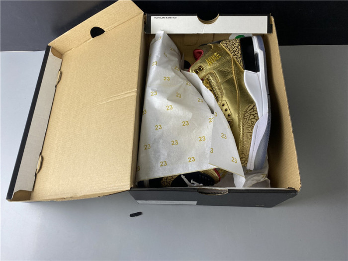 air jordan 3 jth “gold oscars ” aj3-933512