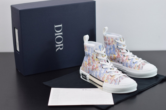 dor b23 high top oblique sneaker