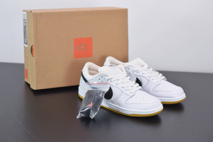 nike sb dunk low orange label white cd2563-100