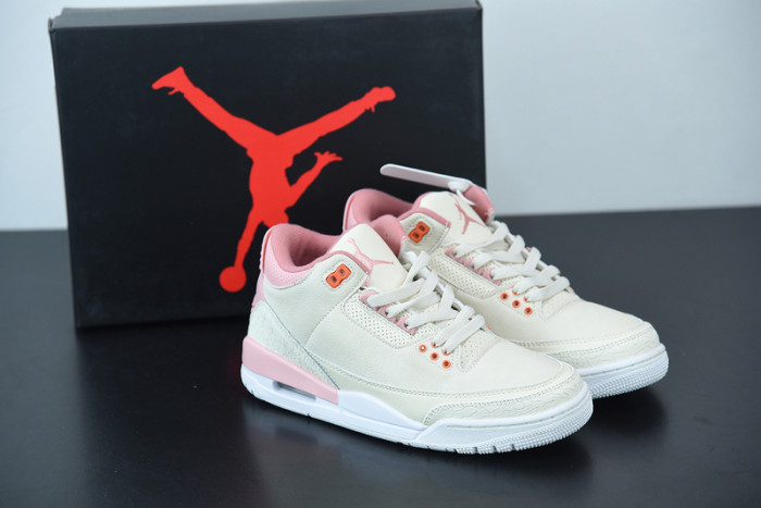 air jordan 3 retro sail rust pink ck9246-116