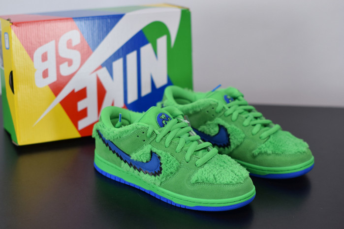 nike sb dunk low "grateful dead - green bear" cj5378-300
