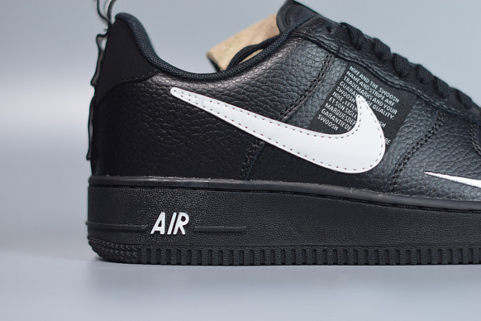 nike air force 1 low utility black white aj7747-001
