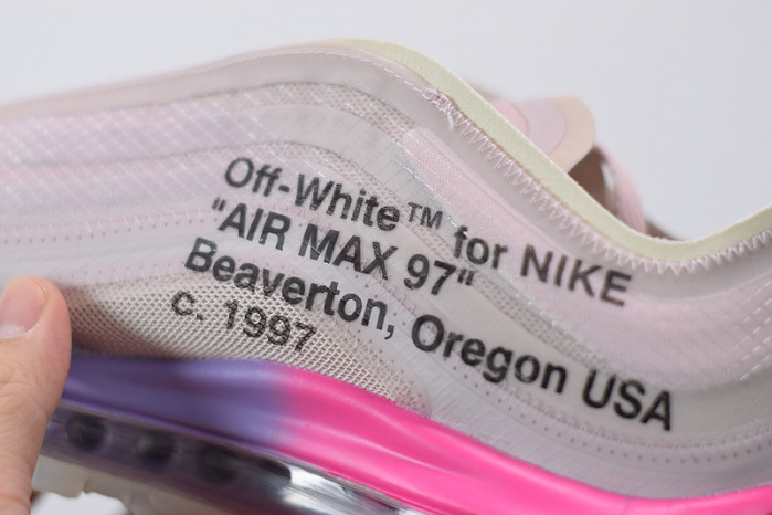 nike air max 97 off-white elemental rose serena "queen" aj4585-600