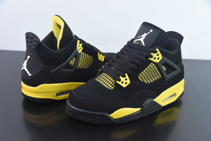 air jordan 4 retro yellow thunder dh6927-017
