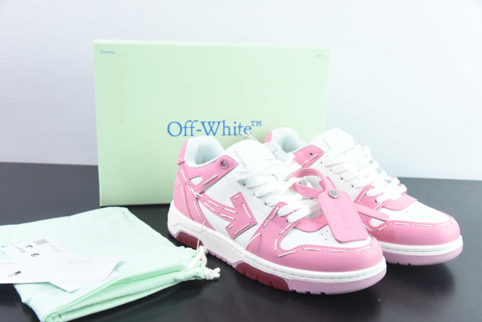 off-white out of office white pink