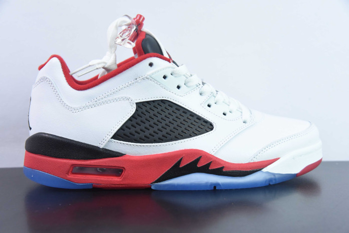 air jordan 5 retro low ”fire red “ 819171-101