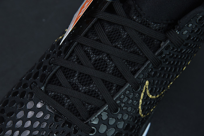 nike kobe vi protro 6 mamba black metallic gold kb0824-127