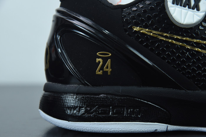 nike kobe vi protro 6 mamba black metallic gold kb0824-127