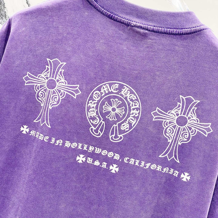 Ch*0me He**ts short sleeve shirt the make old cross-shaped letters cp00110