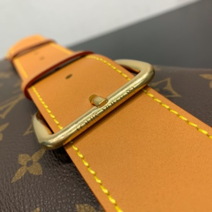 Louis Vuitton LV Monogram Brown Rush Bumbag M14019LV