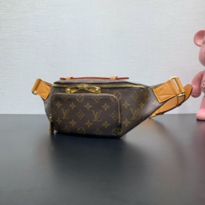 Louis Vuitton LV Monogram Brown Rush Bumbag M14019LV