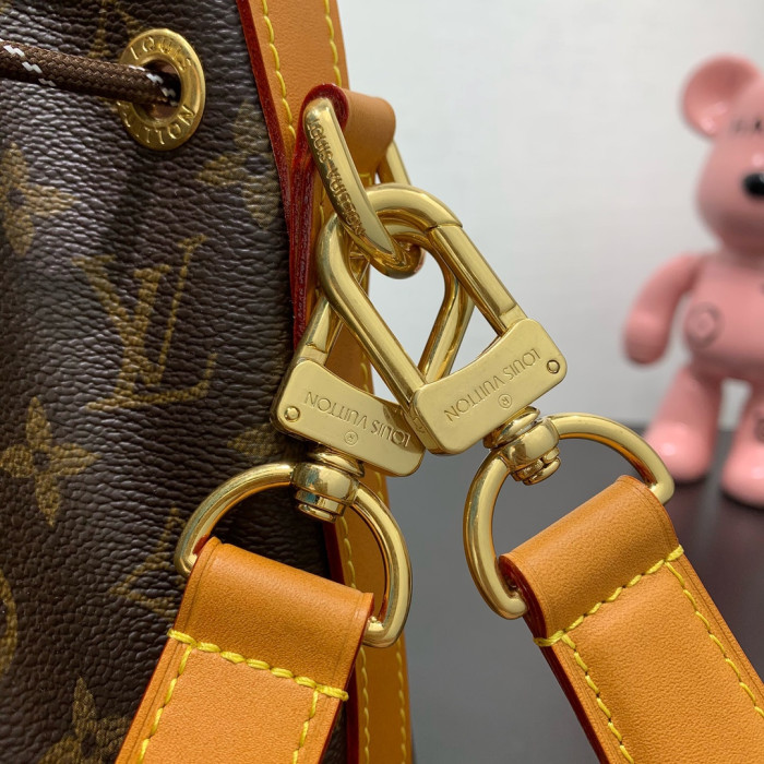 Louis Vuitton LV Monogram Brown Noé Cargo Bucket bag M14017