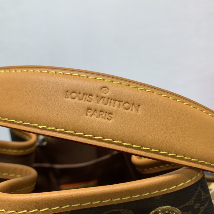 Louis Vuitton LV Monogram Brown Noé Cargo Bucket bag M14017