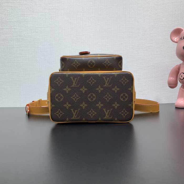 Louis Vuitton LV Monogram Brown Noé Cargo Bucket bag M14017
