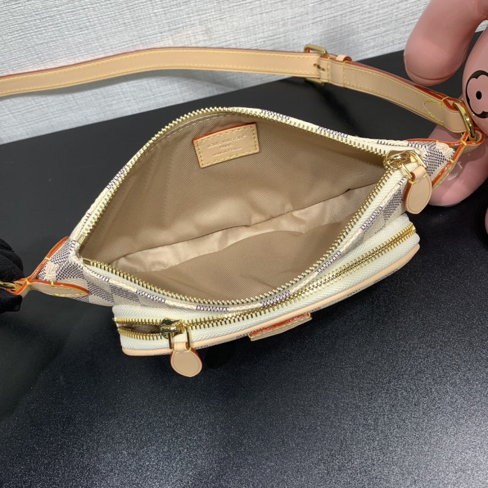 Louis Vuitton LV Damier Azur Keepit Bumbag N00230