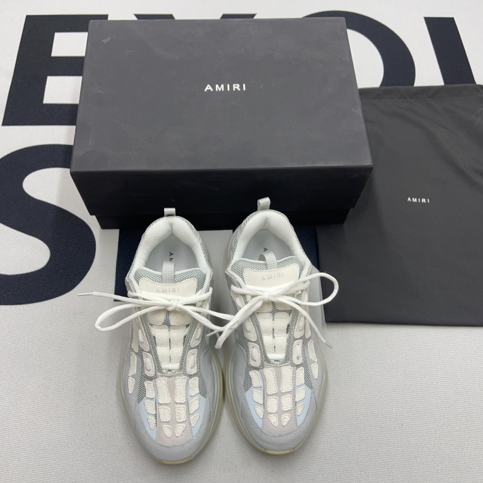 AMIRI Bone Runner Skel Top Low Sneaker