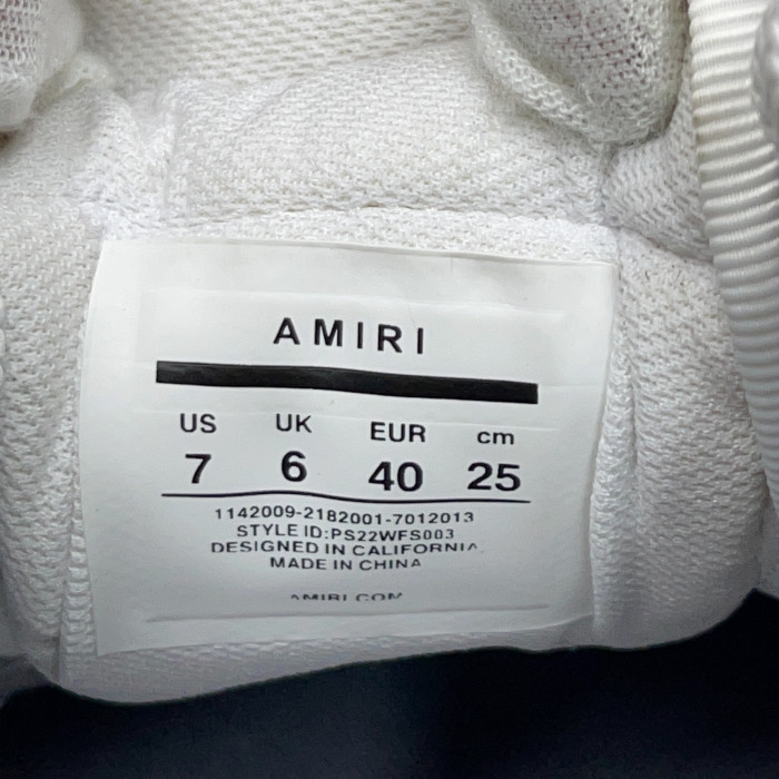 AMIRI Skel Top Low Sneaker