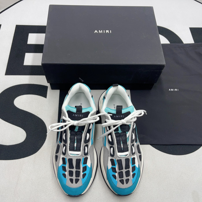 AMIRI Bone Runner Skel Top Low Sneaker
