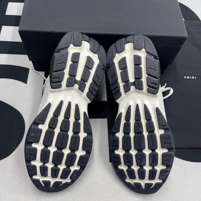 AMIRI Bone Runner Skel Top Low Sneaker