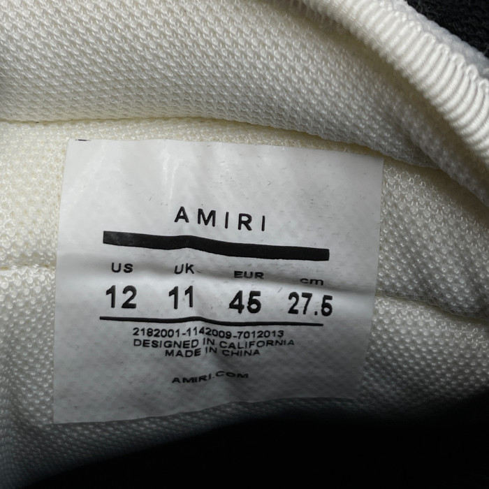 AMIRI Skel Top Low Sneaker